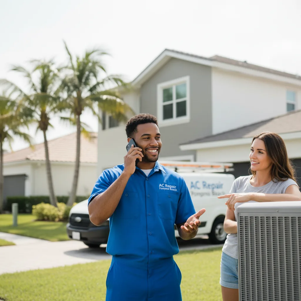 AC Repair Pompano Beach customer support in Cocoa